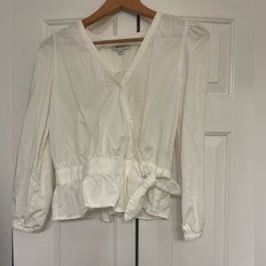 Madewell wrap top